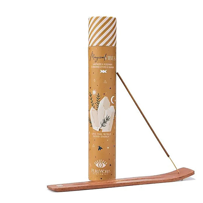 Bâtons d’encens + Porte encens – Vibrations Magiques - Celestial Magic