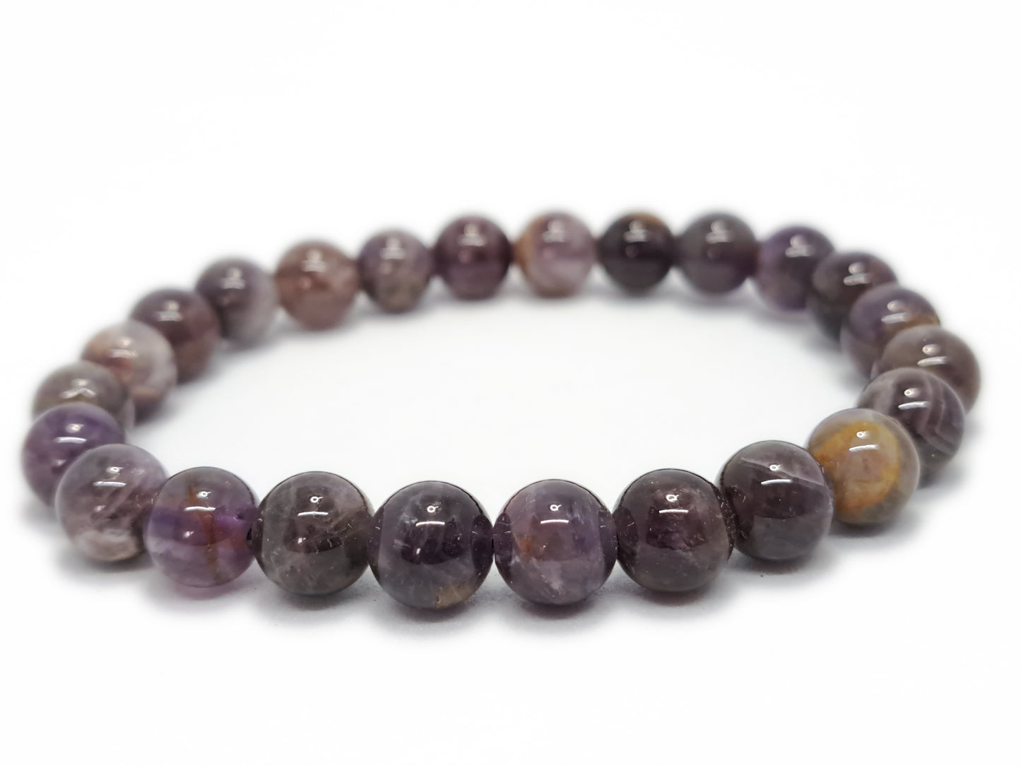 Bracelet AMETHYSTE Qualité A BOLIVIE (8mm) - ESOTERYS