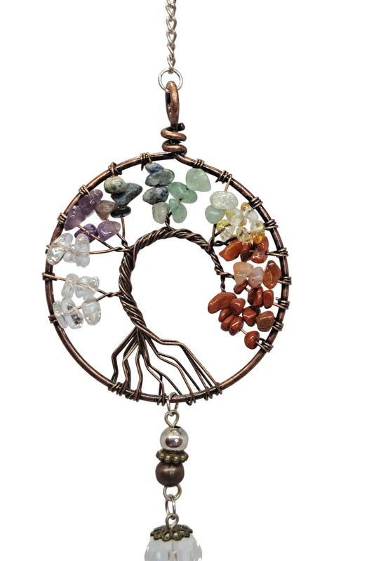 ATTRAPE-SOLEIL- ARBRE DE VIE-7 CHAKRAS