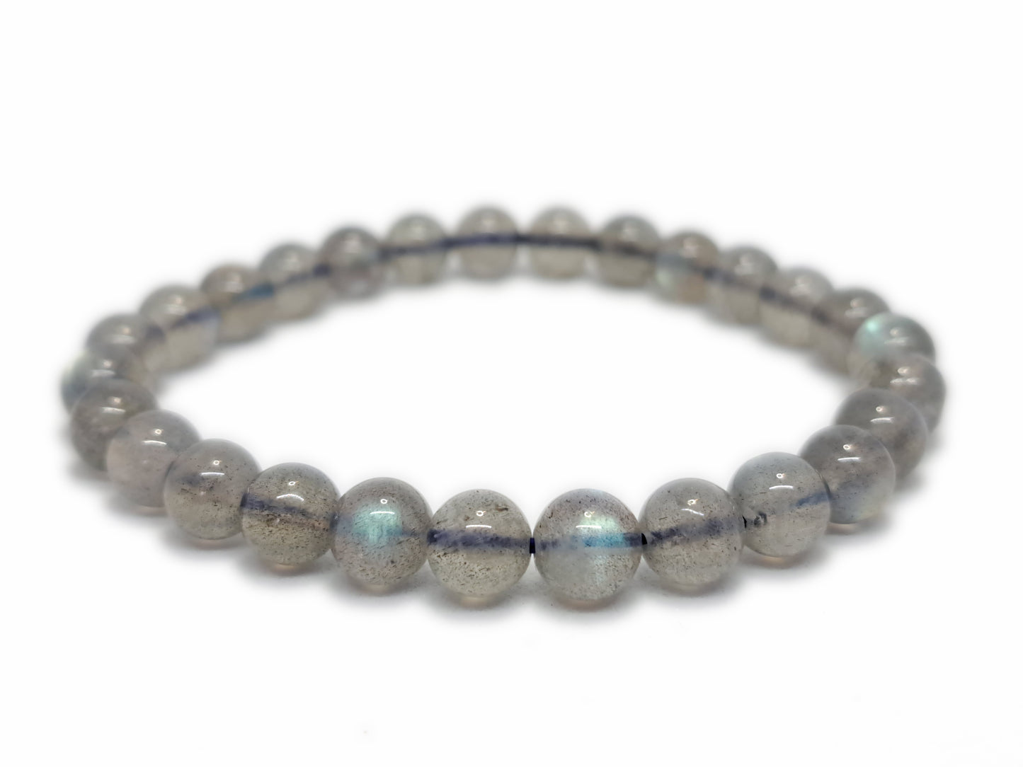 Bracelet LABRADORITE Qualité AAA (7-7,5mm) - ESOTERYS