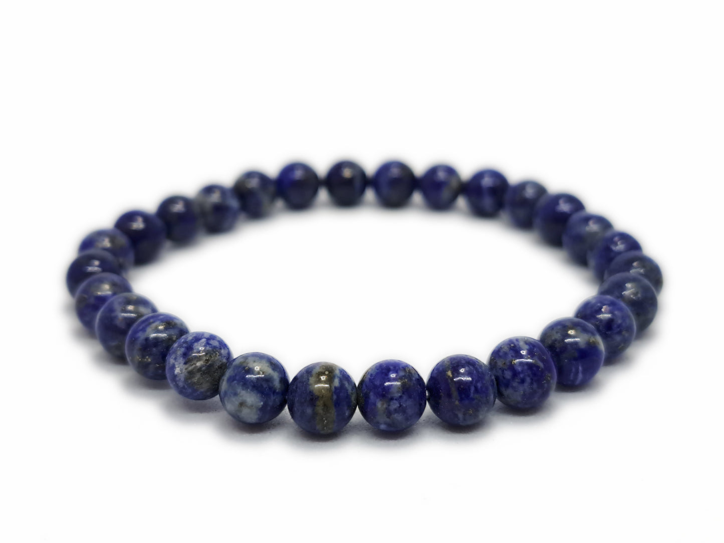 Bracelet LAPIS LAZULI Qualité AA (6mm) - ESOTERYS