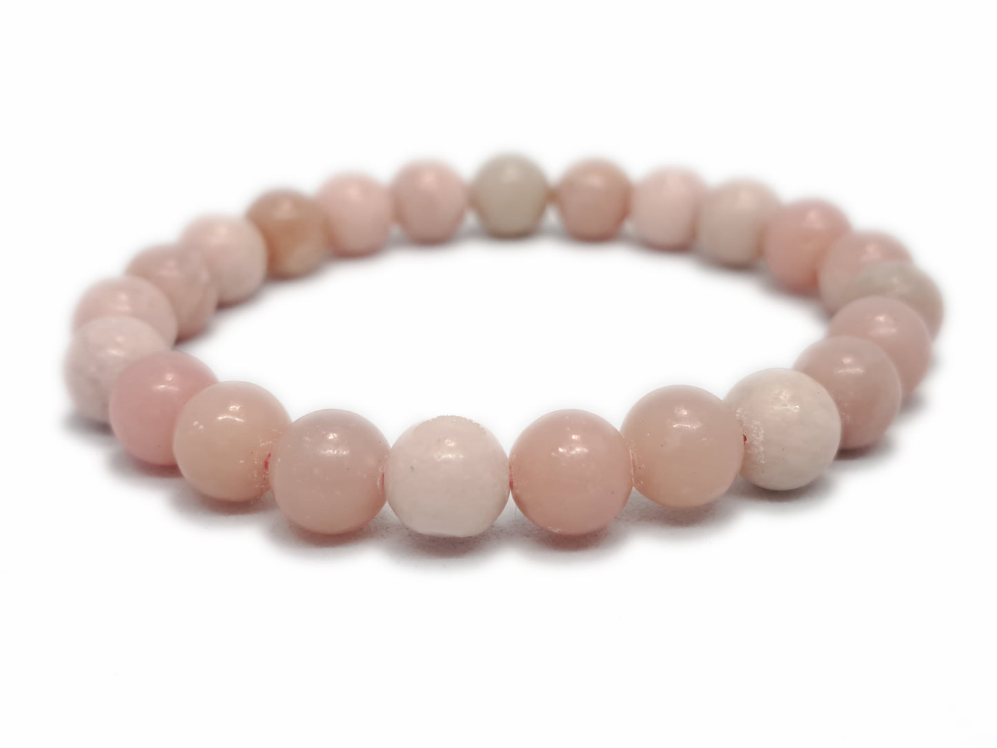 Bracelet OPALE ROSE Qualité A (8mm) - ESOTERYS