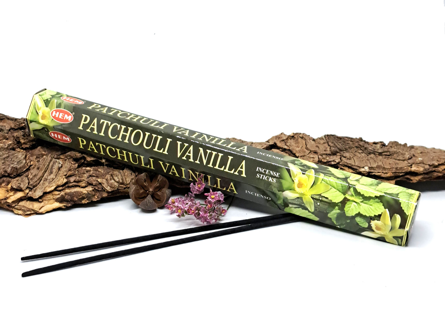 Encens Patchouli vanille (Hem) - ESOTERYS