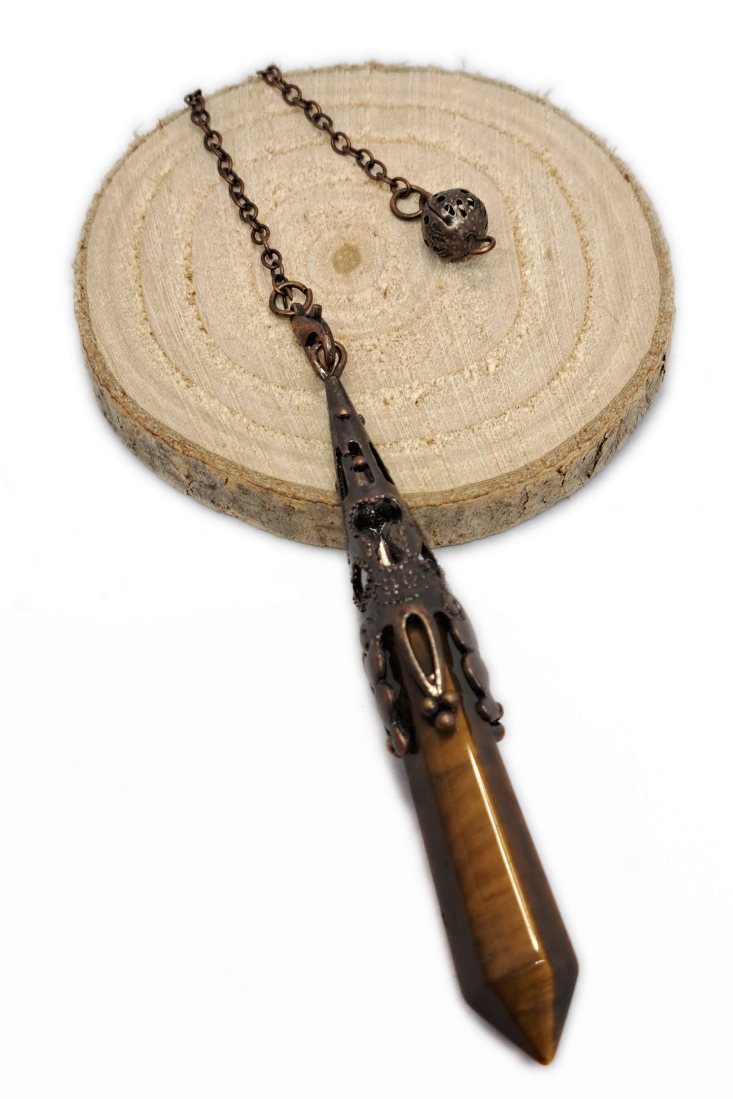 PENDULE FANTAISIE - OEIL DE TIGRE - ESOTERYS