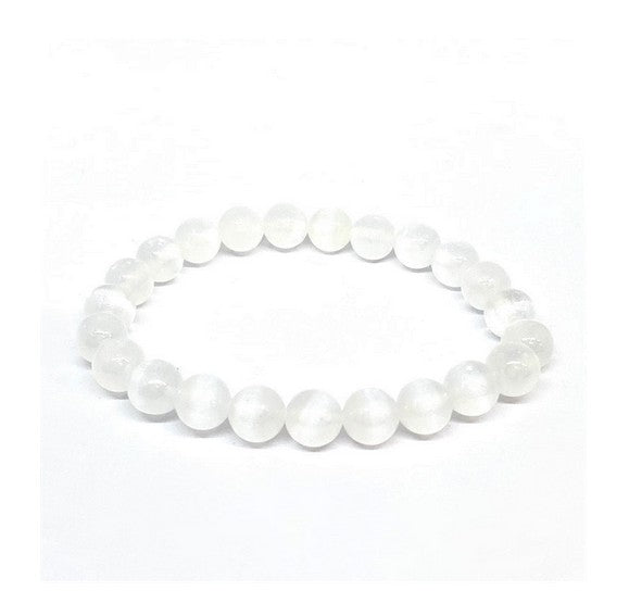 Bracelet SELENITE Qualité AA (8mm) - ESOTERYS