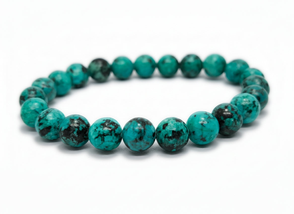 Bracelet TURQUOISE Qualité AA AFRIQUE (8mm) - ESOTERYS