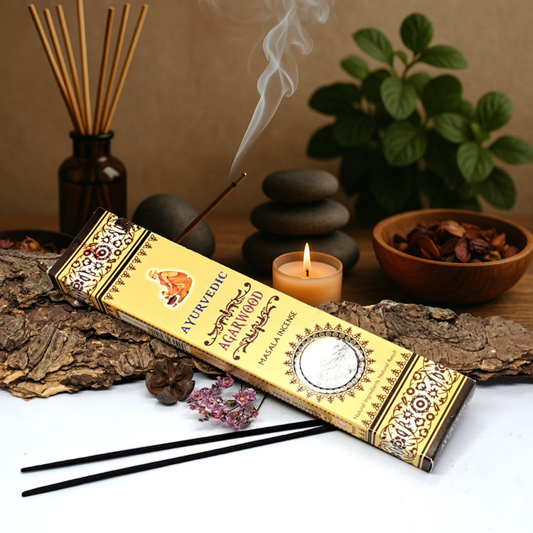 Encens Ayurvedic - Agarwood - Boite de 15g