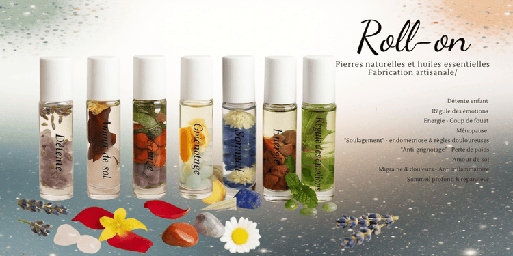 Roll-on pierre naturelle et huiles essentielles
