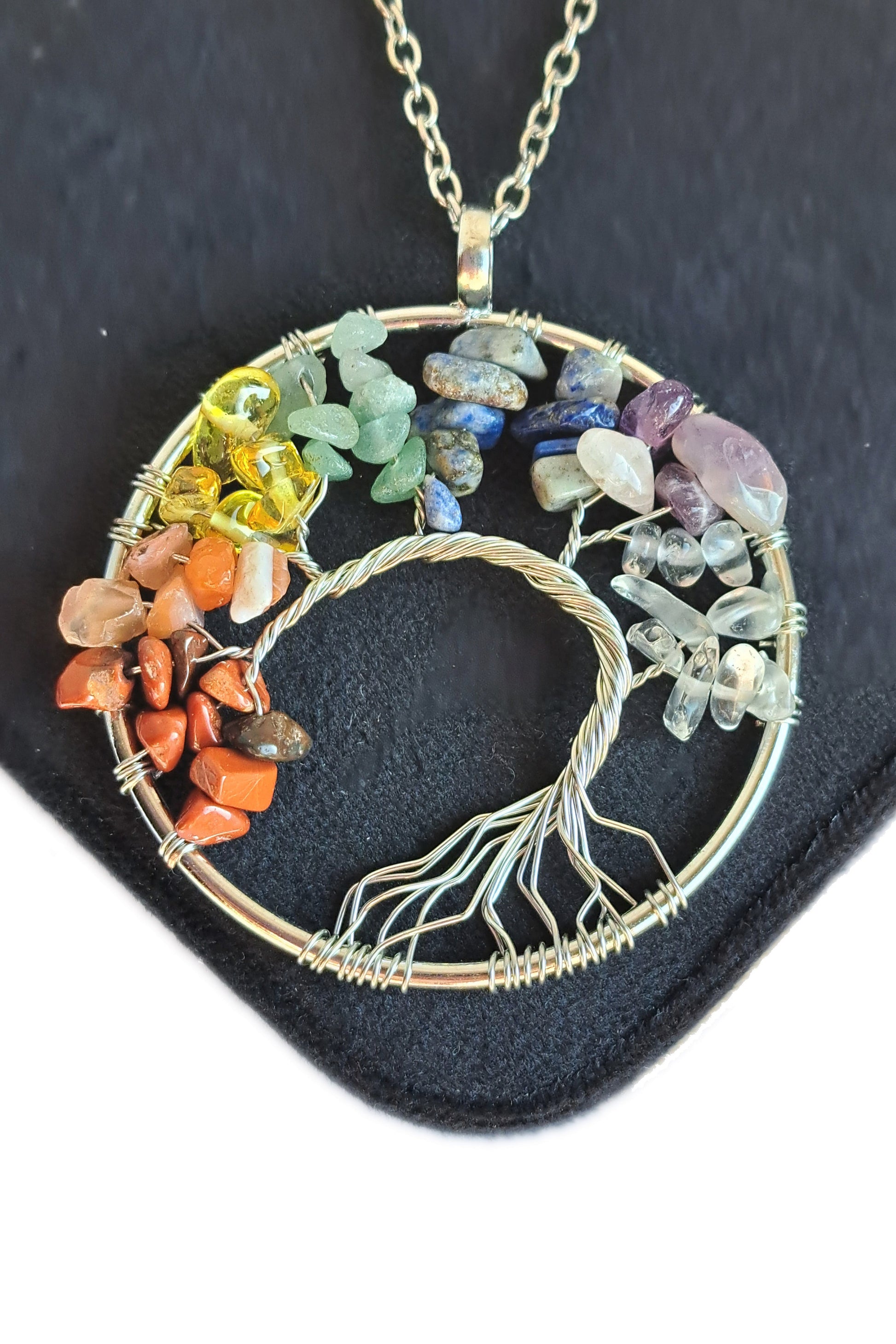 COLLIER ARBRE DE VIE -7 CHAKRAS - ESOTERYS