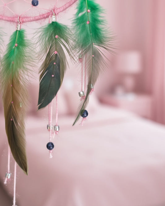 Attrape-rêves “Libération Mentale” – Sodalite - 100 % artisanale, création unique