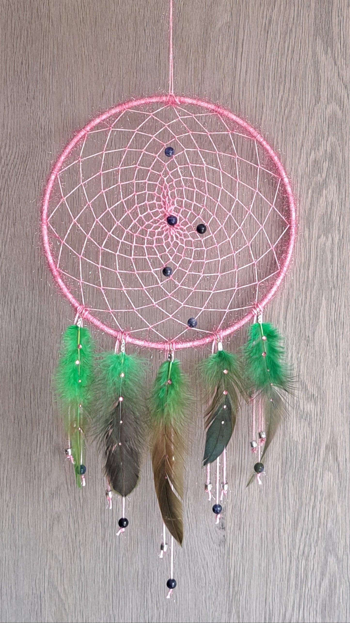 Attrape-rêves “Libération Mentale” – Sodalite - 100 % artisanale, création unique