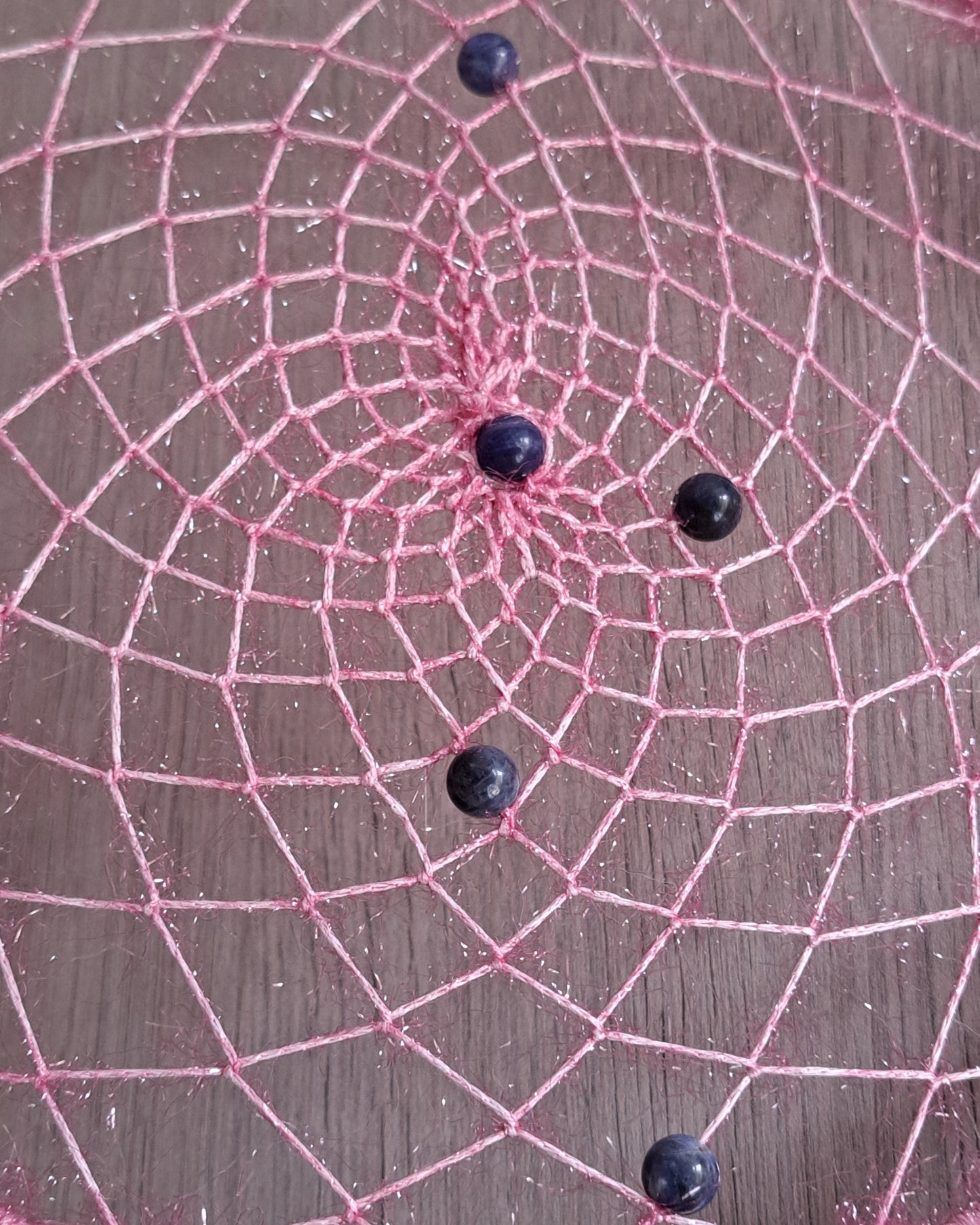 Attrape-rêves “Libération Mentale” – Sodalite - 100 % artisanale, création unique