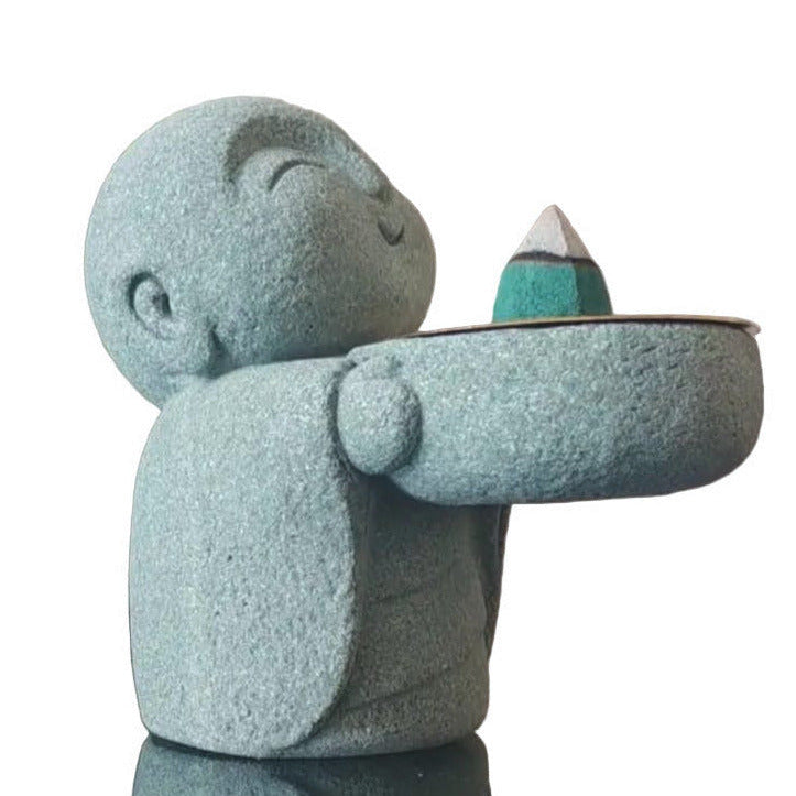 Porte-Encens à Reflux « Moine Offrant »