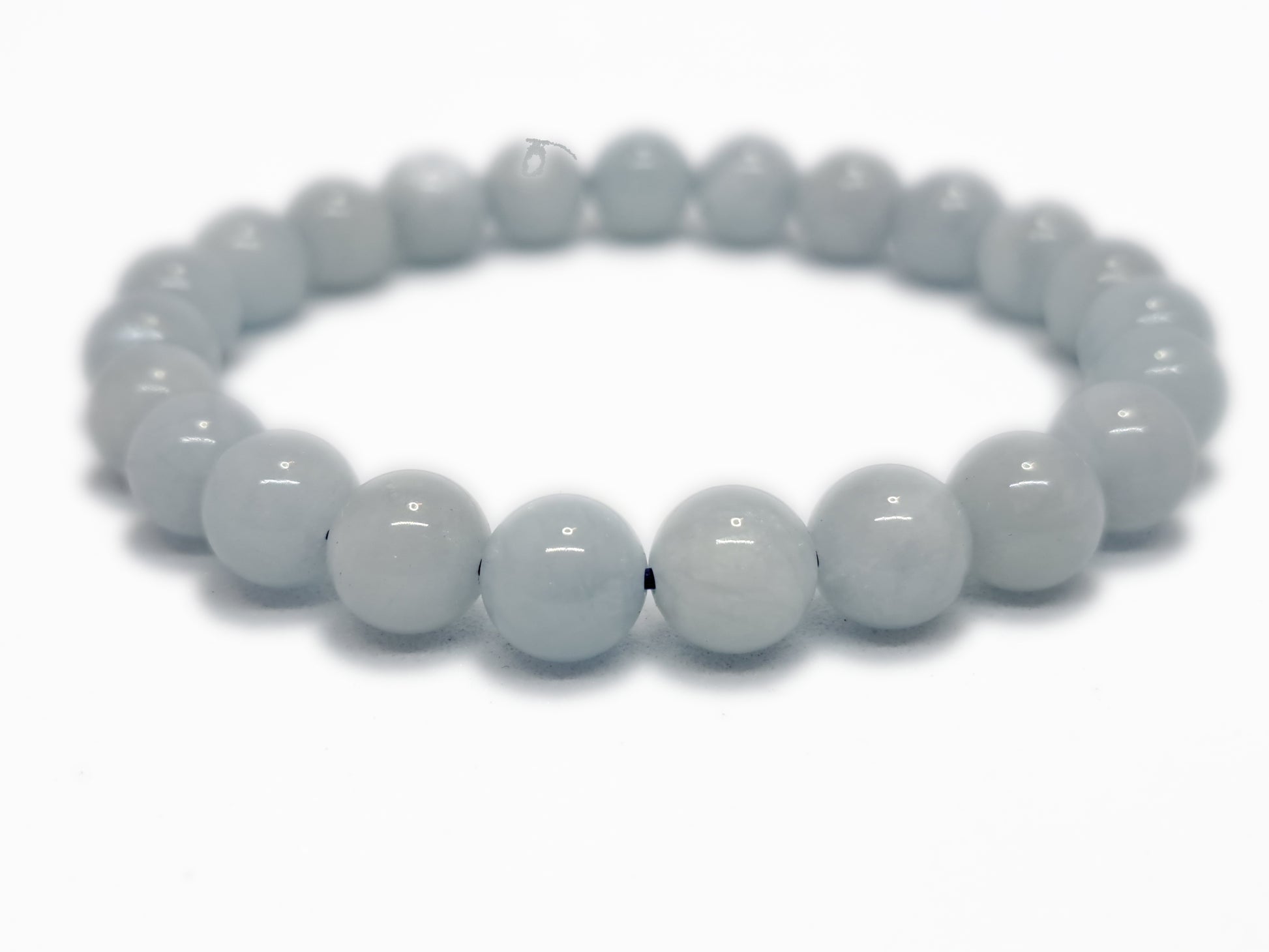 Bracelet AIGUE MARINE Qualité A BRESIL  (8mm) - ESOTERYS