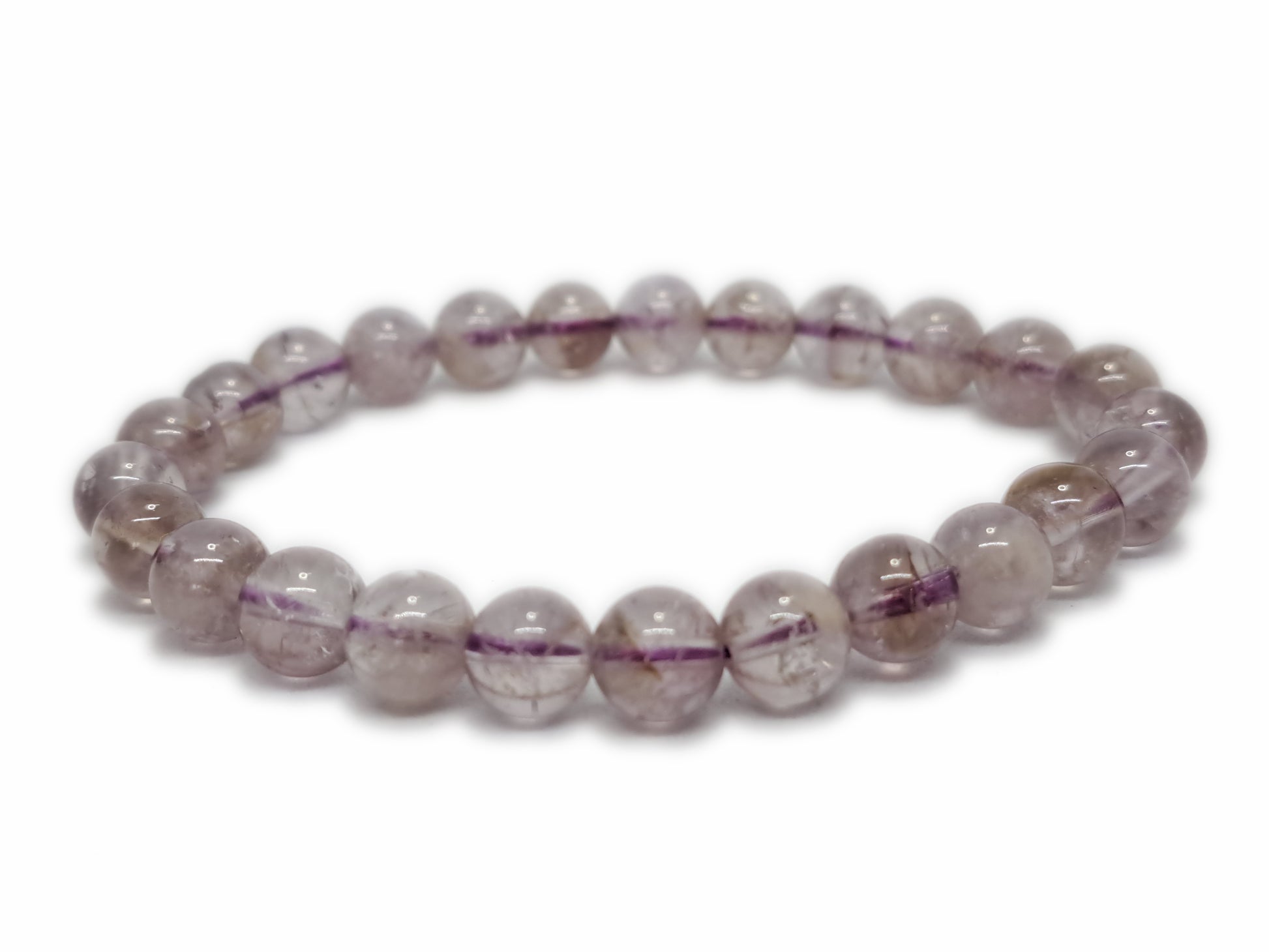 Bracelet AMETHYSTE CLAIRE Qualité A+ BRESIL (7,5-8,5mm) - ESOTERYS