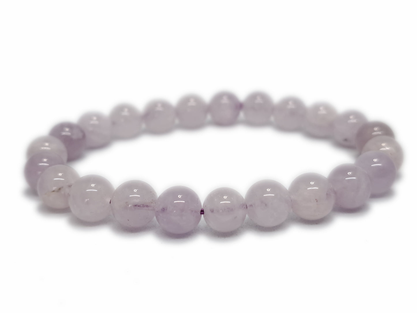 Bracelet AMETHYSTE LAVANDE Qualité AA (8mm) - ESOTERYS