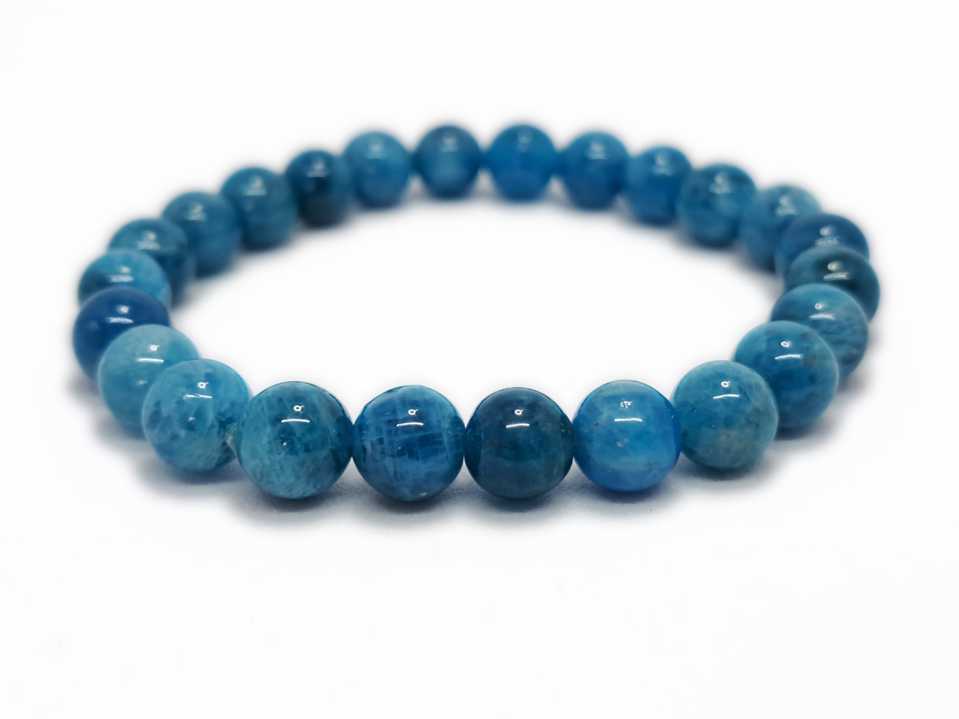 Bracelet APATITE Qualité AAA (8mm) - ESOTERYS