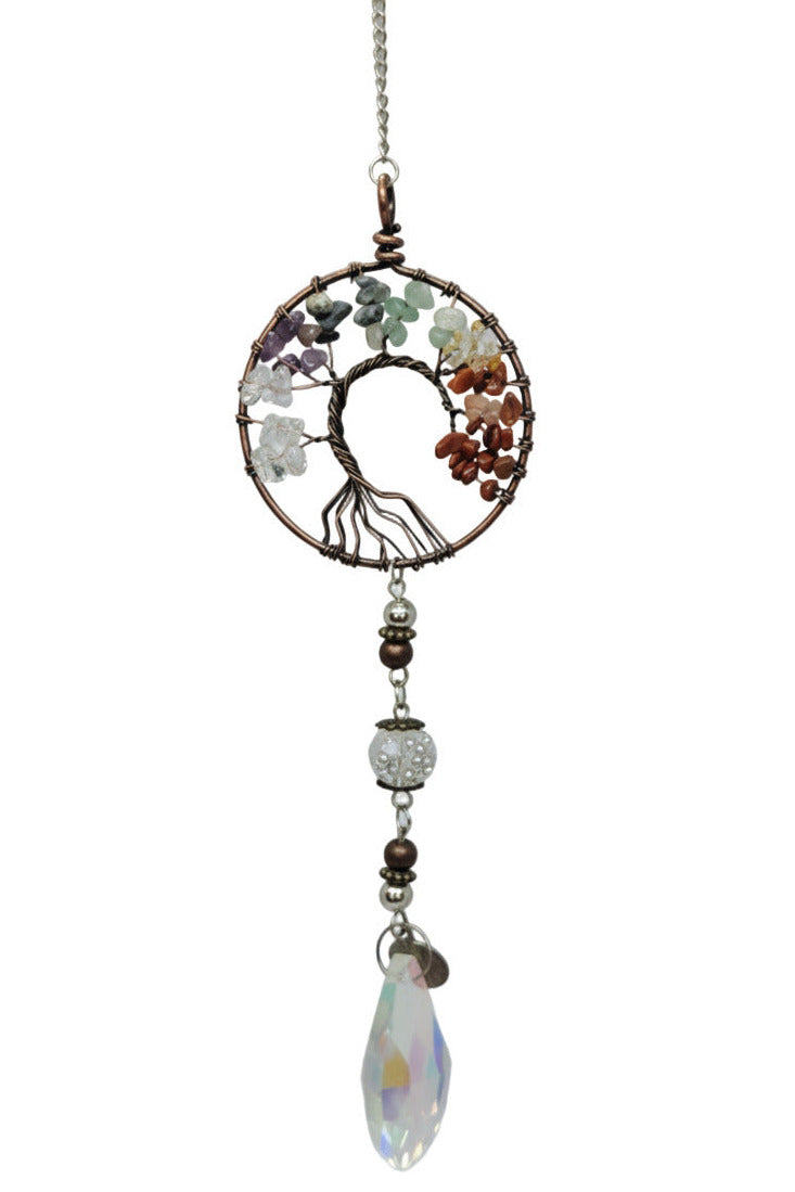 ATTRAPE-SOLEIL- ARBRE DE VIE-7 CHAKRAS