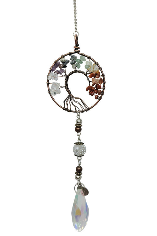 ATTRAPE-SOLEIL- ARBRE DE VIE-7 CHAKRAS