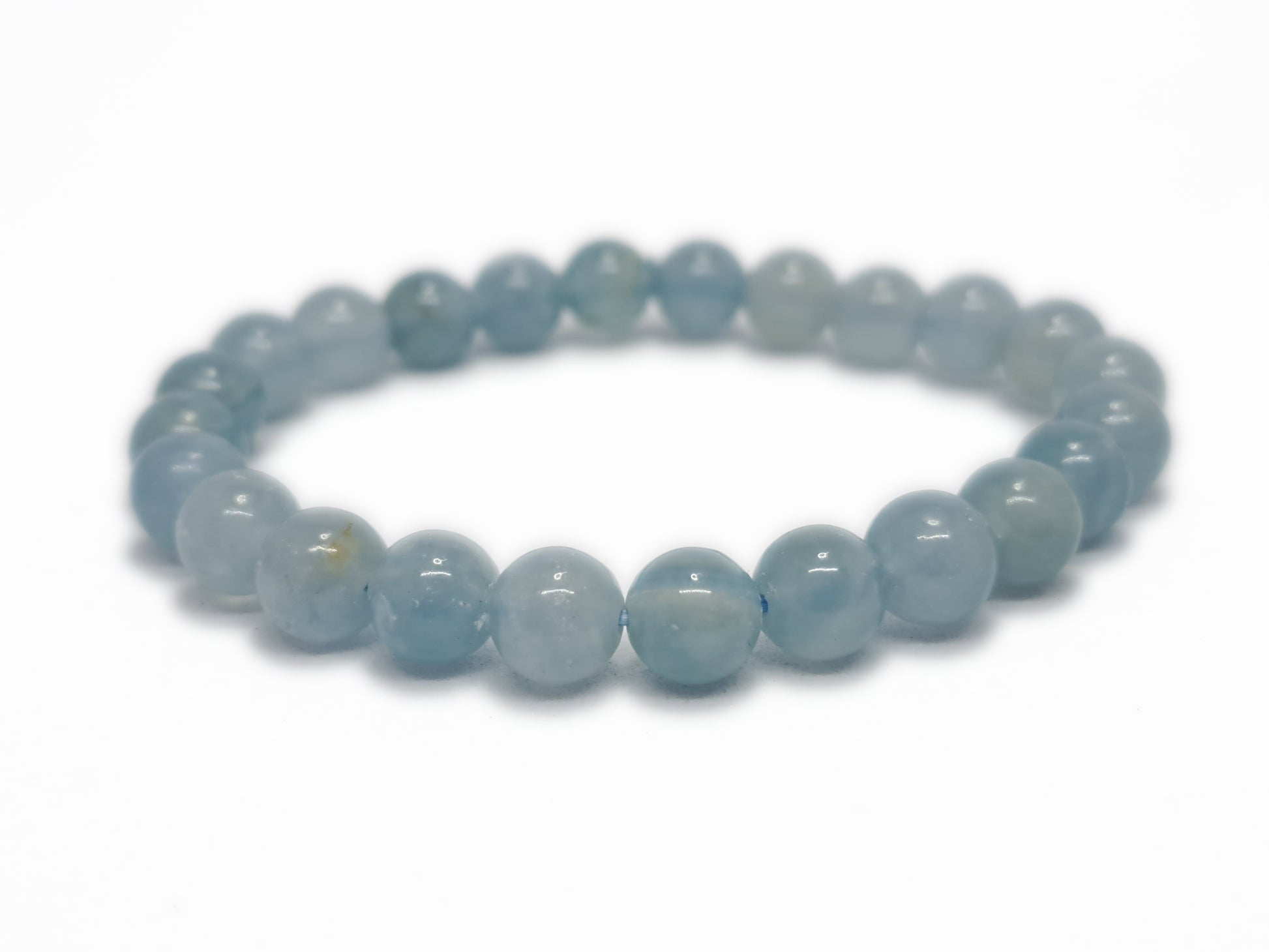 Bracelet CALCITE BLEUE Qualité AA (8mm) - ESOTERYS
