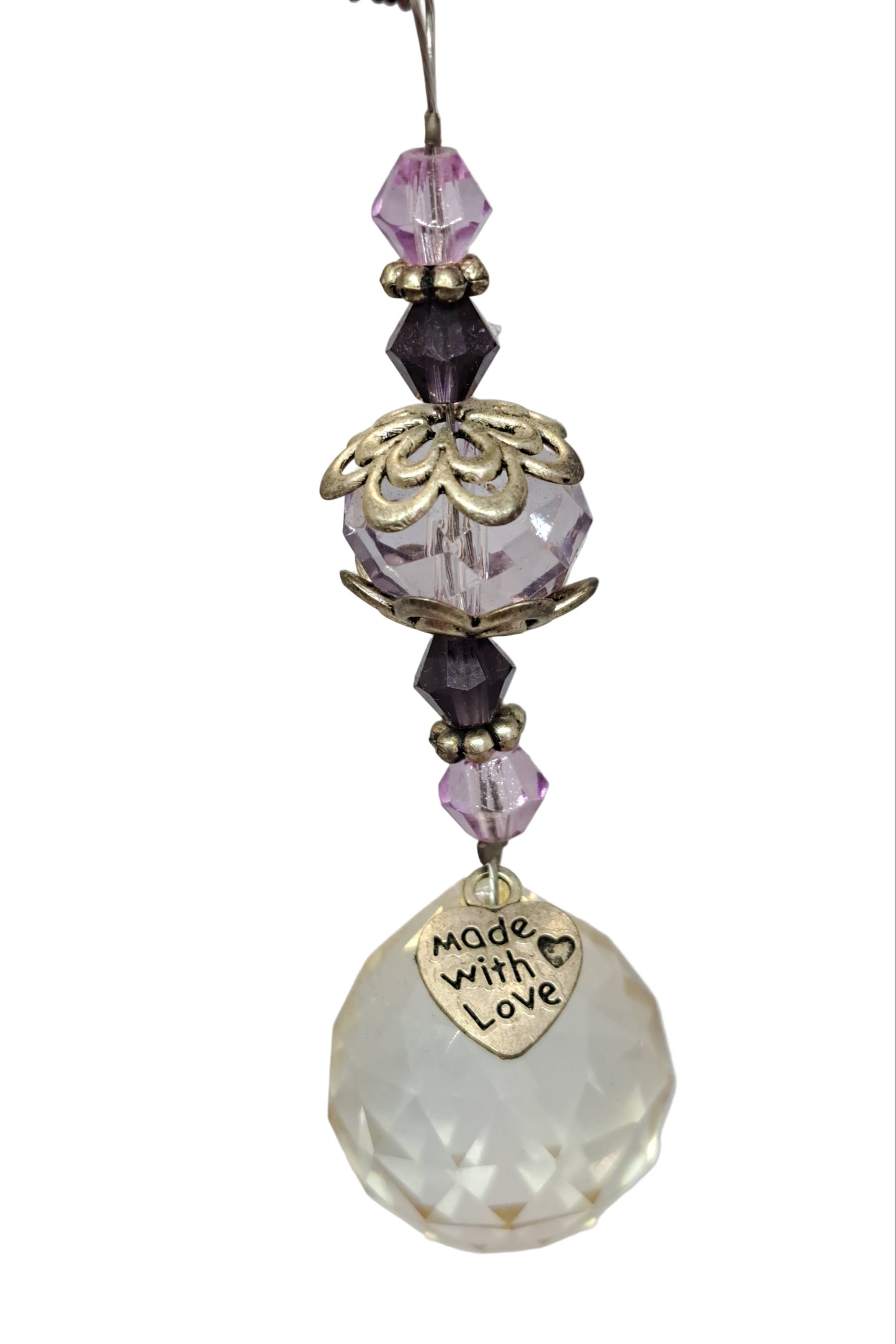 ATTRAPE SOLEIL- ARBRE DE VIE-COEUR AMETHYSTE