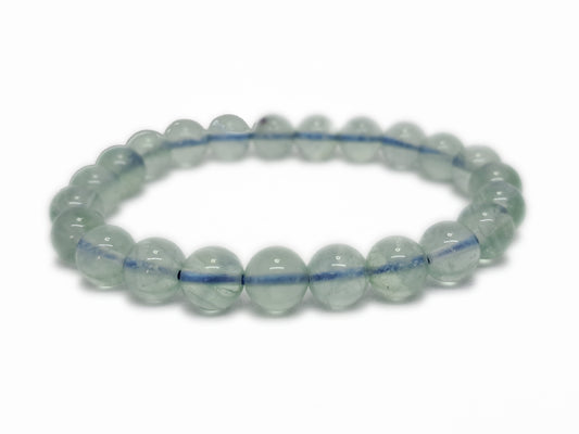 Bracelet FLUORINE BLEUE Qualité AA (7-8mm) - ESOTERYS