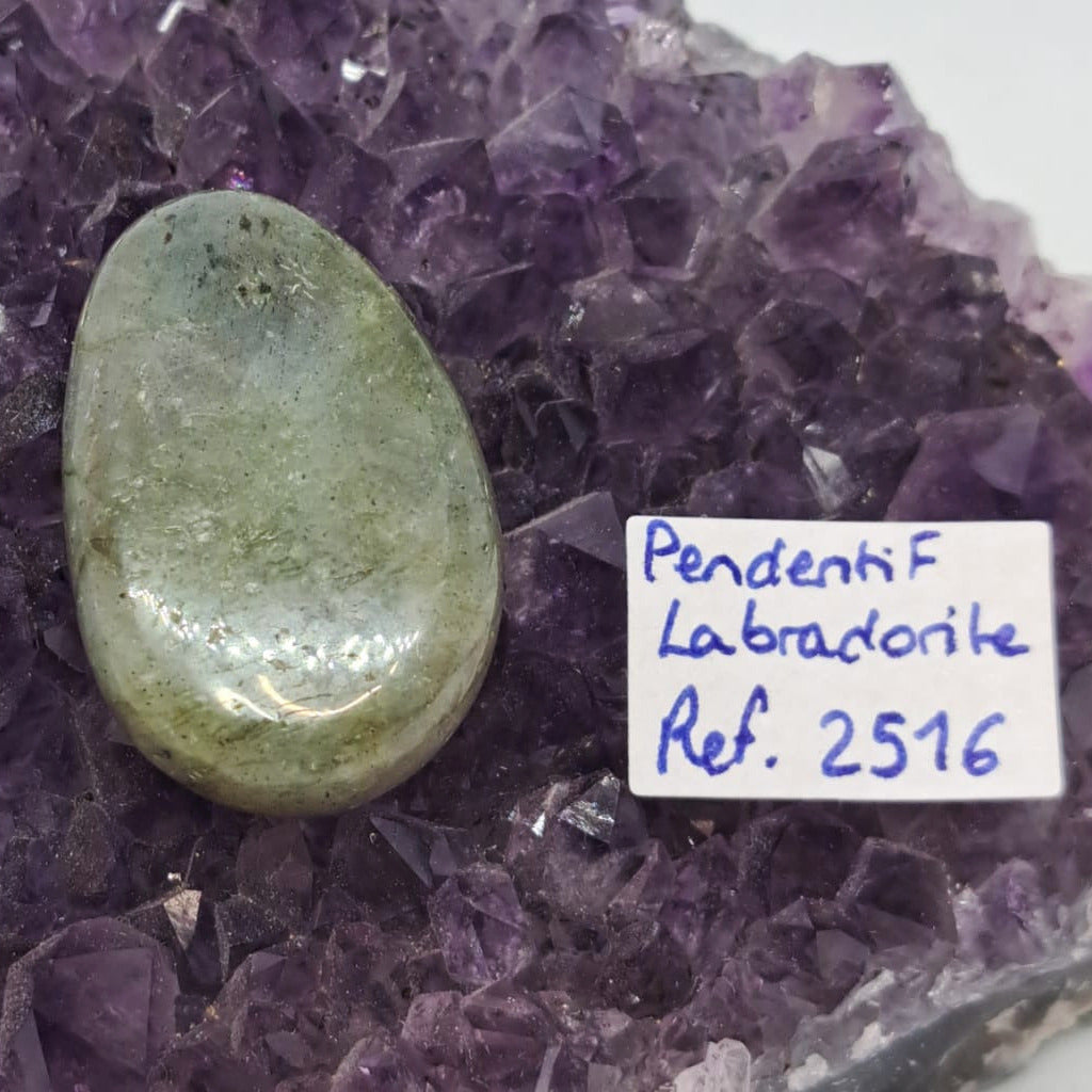 Pendentif en Labradorite Foré – Pièces Uniques Numérotées ( 5 références )