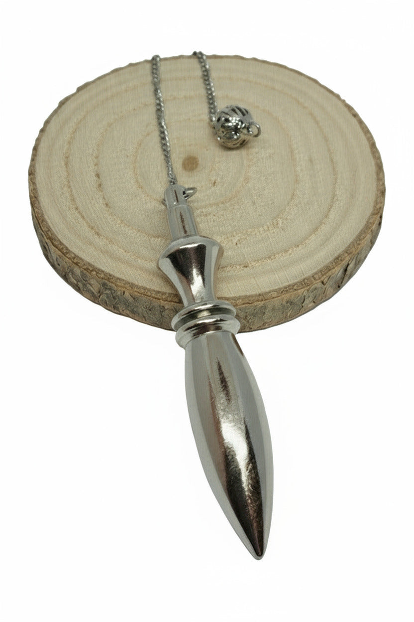 Pendule de Thot Argenté – Savoir Ancien & Énergie Universelle