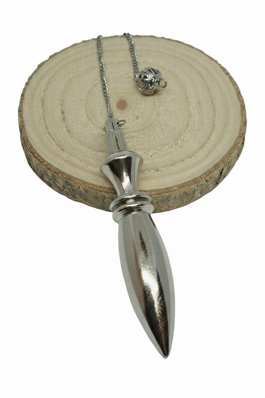 Pendule de Thot Argenté – Savoir Ancien & Énergie Universelle