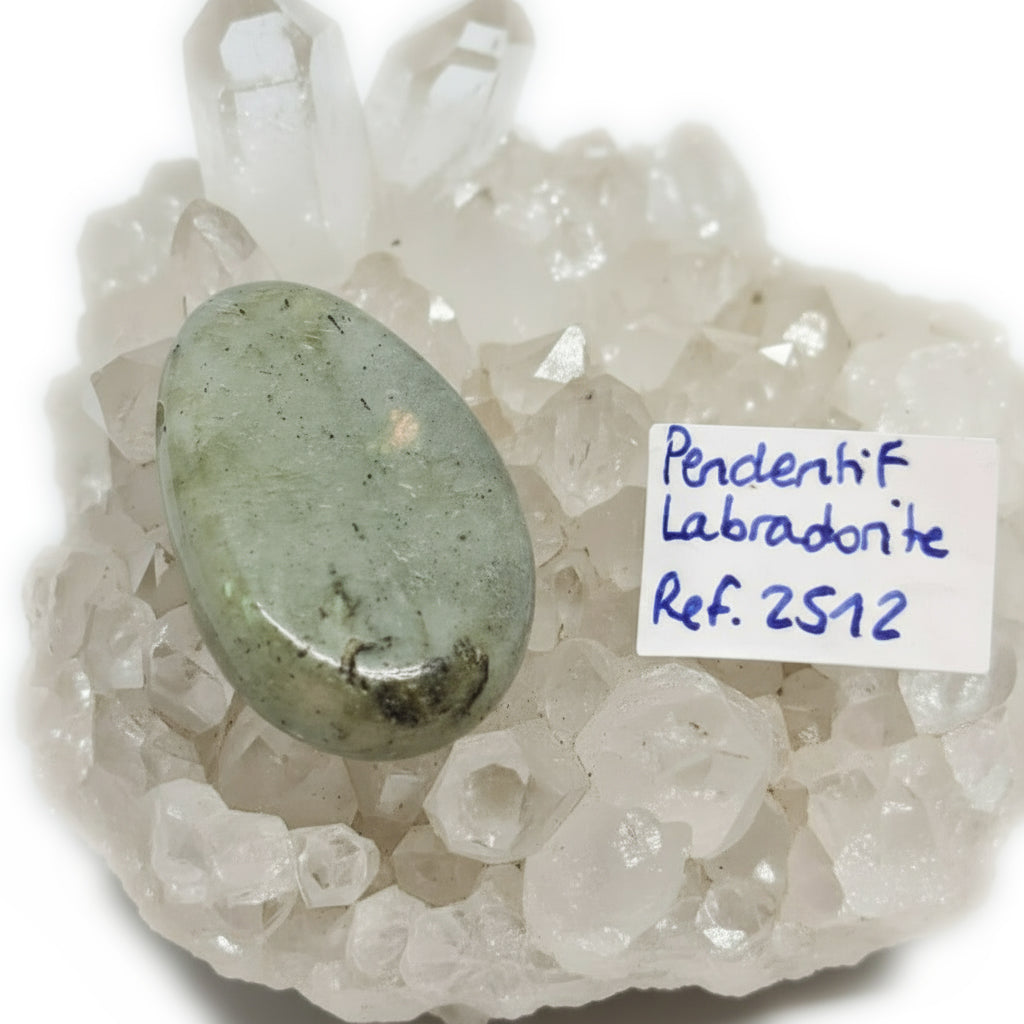 Pendentif en Labradorite Foré – Pièces Uniques Numérotées ( 5 références )