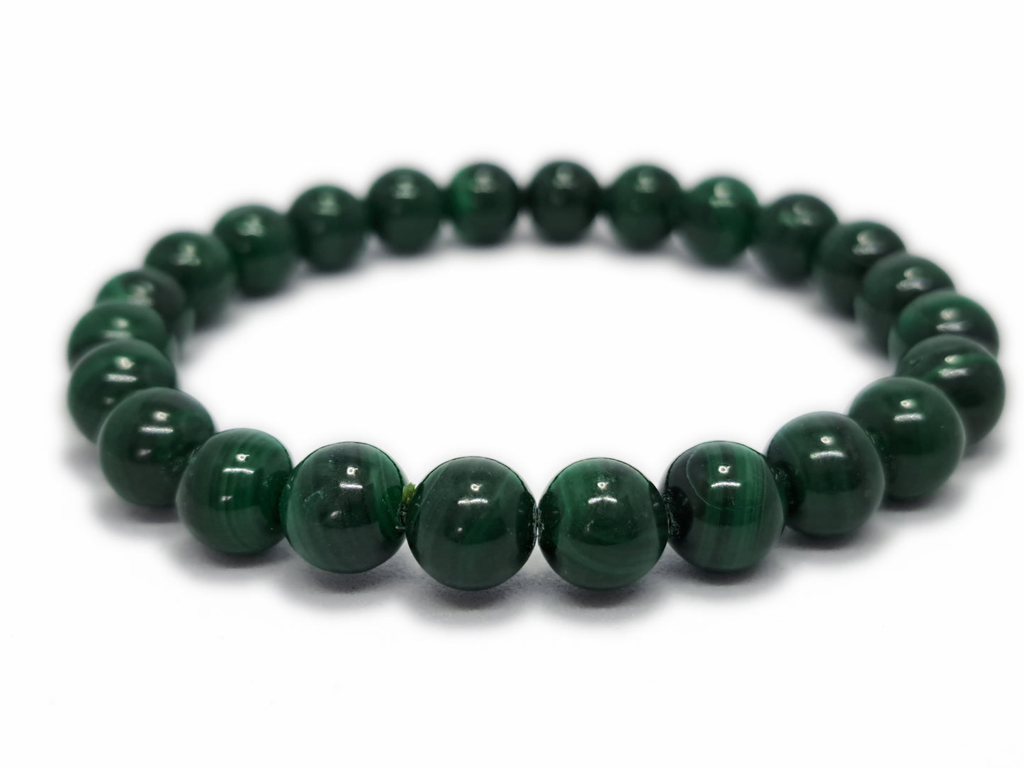 Bracelet MALACHITE Qualité A (8mm) - ESOTERYS