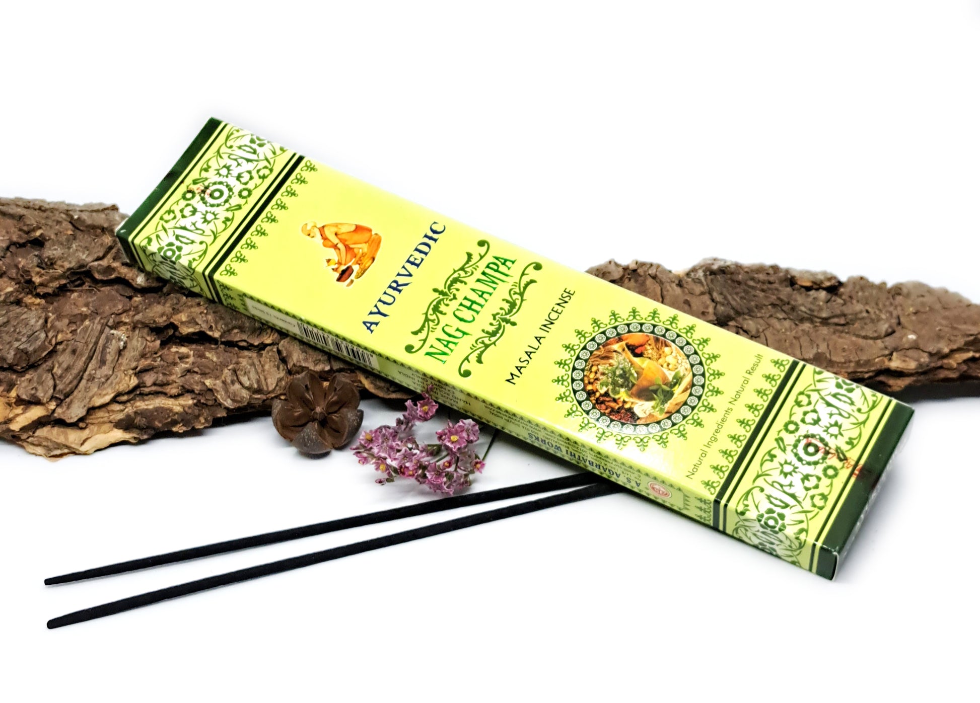 Encens Ayurvedic Nag champa (Agarwood) 15g - ESOTERYS