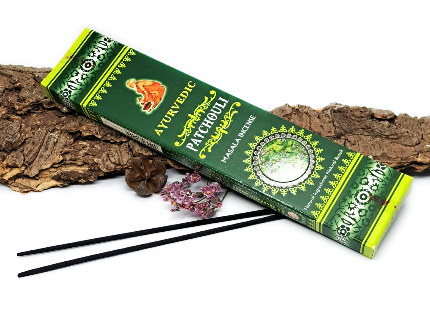 Encens Ayurvedic Patchouli (Agarwood) 15g - ESOTERYS