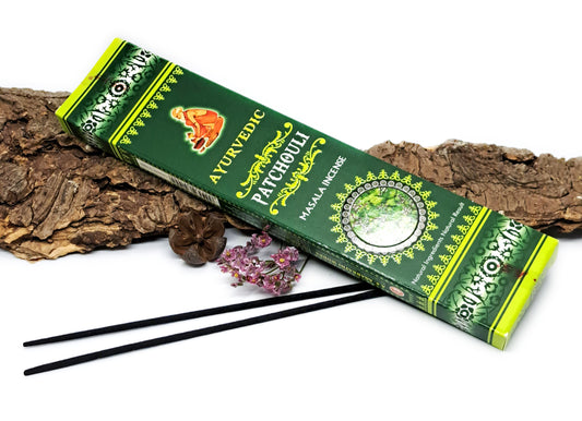 Encens Ayurvedic Patchouli (Agarwood) 15g - ESOTERYS