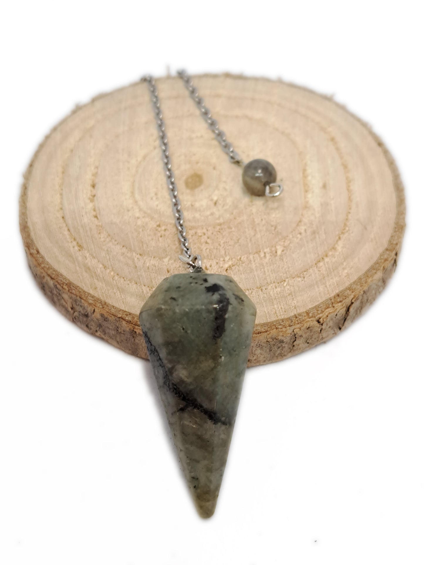 PENDULE HEXAGONAL- LABRADORITE - ESOTERYS