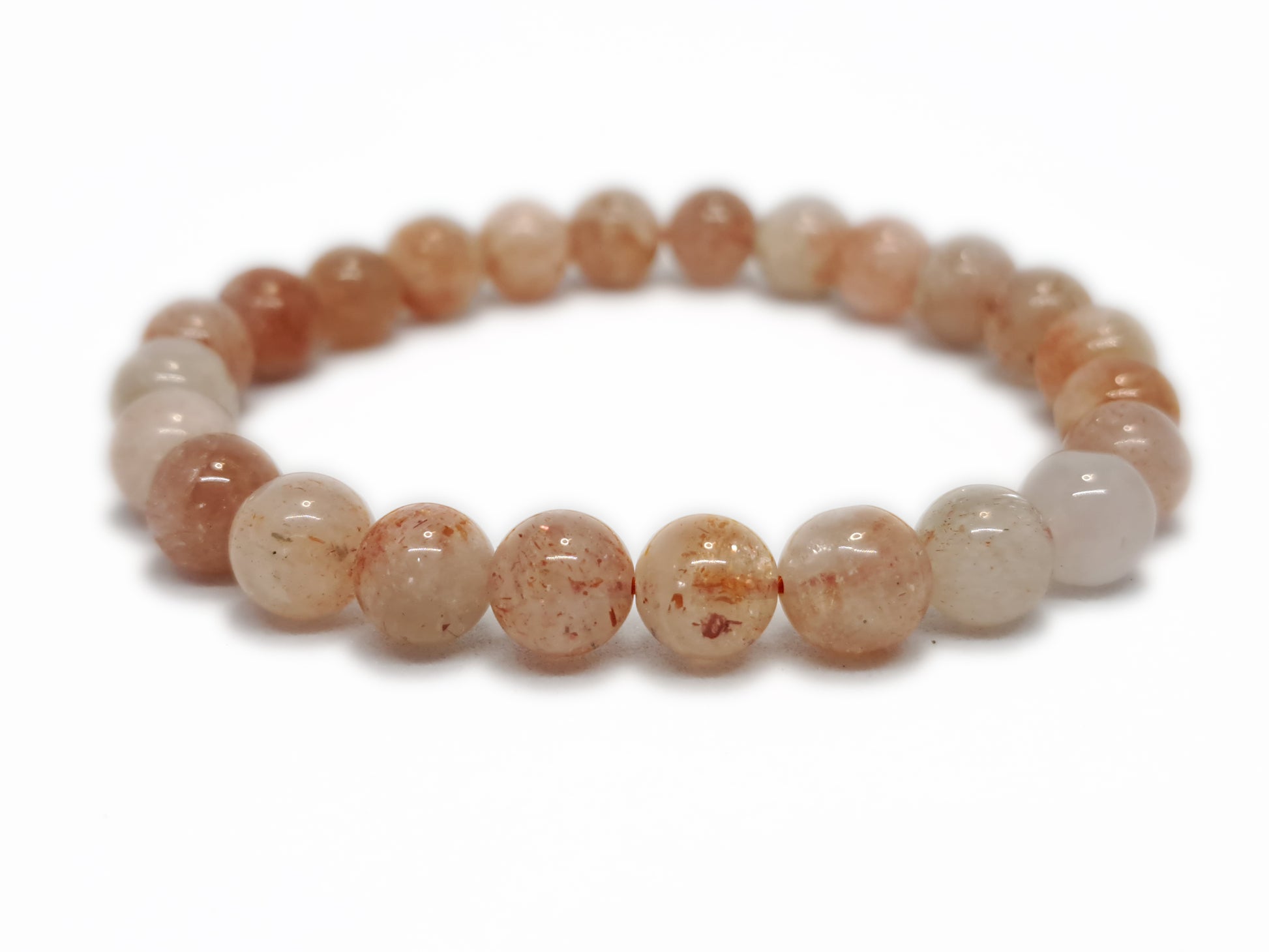 Bracelet PIERRE DE SOLEIL Qualité A (8mm) - ESOTERYS