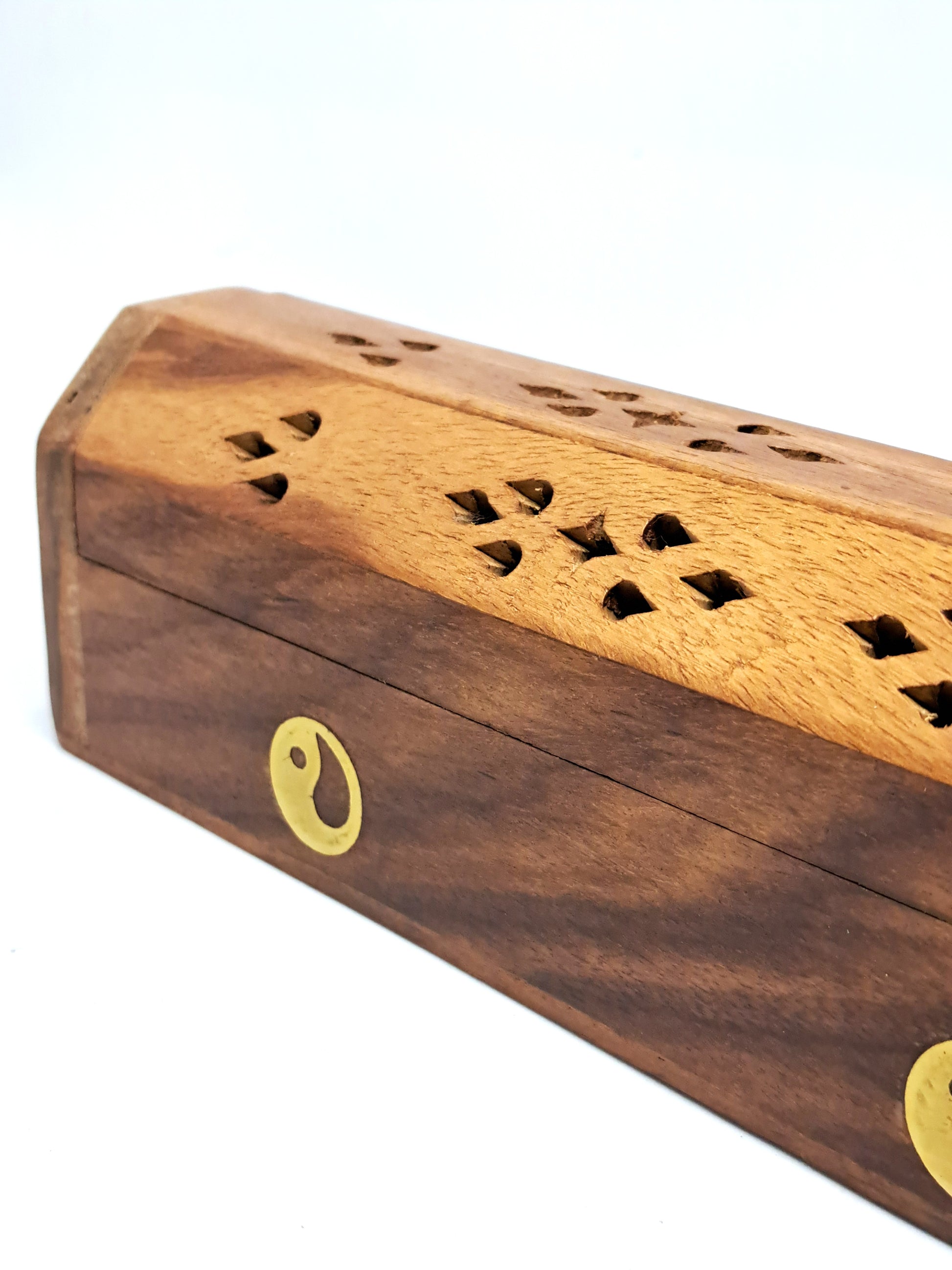 PORTE ENCENS COFFRET BOIS YIN YANG - ESOTERYS