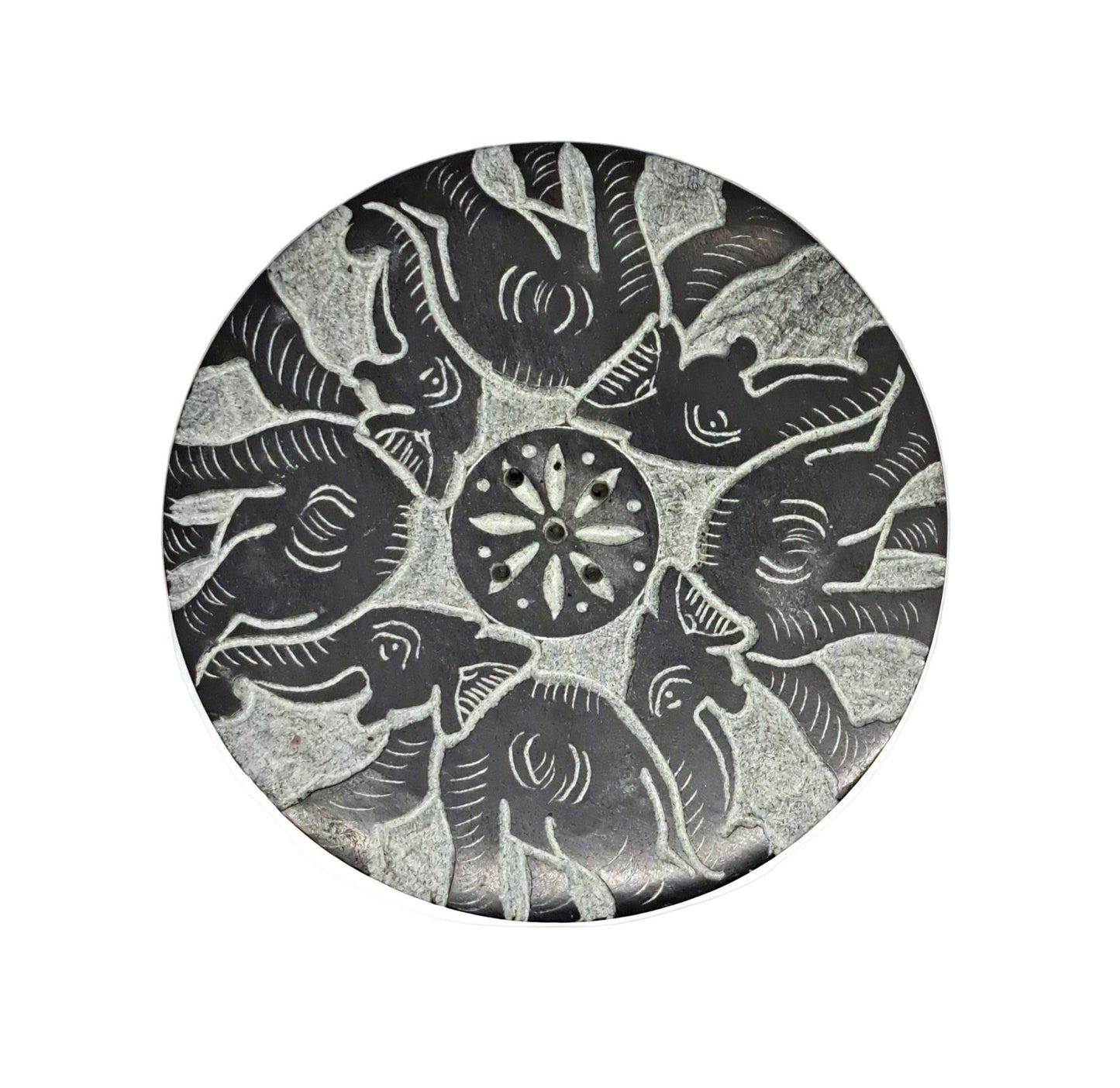 PORTE ENCENS PIERRE 4 ÉLÉPHANTS - ESOTERYS