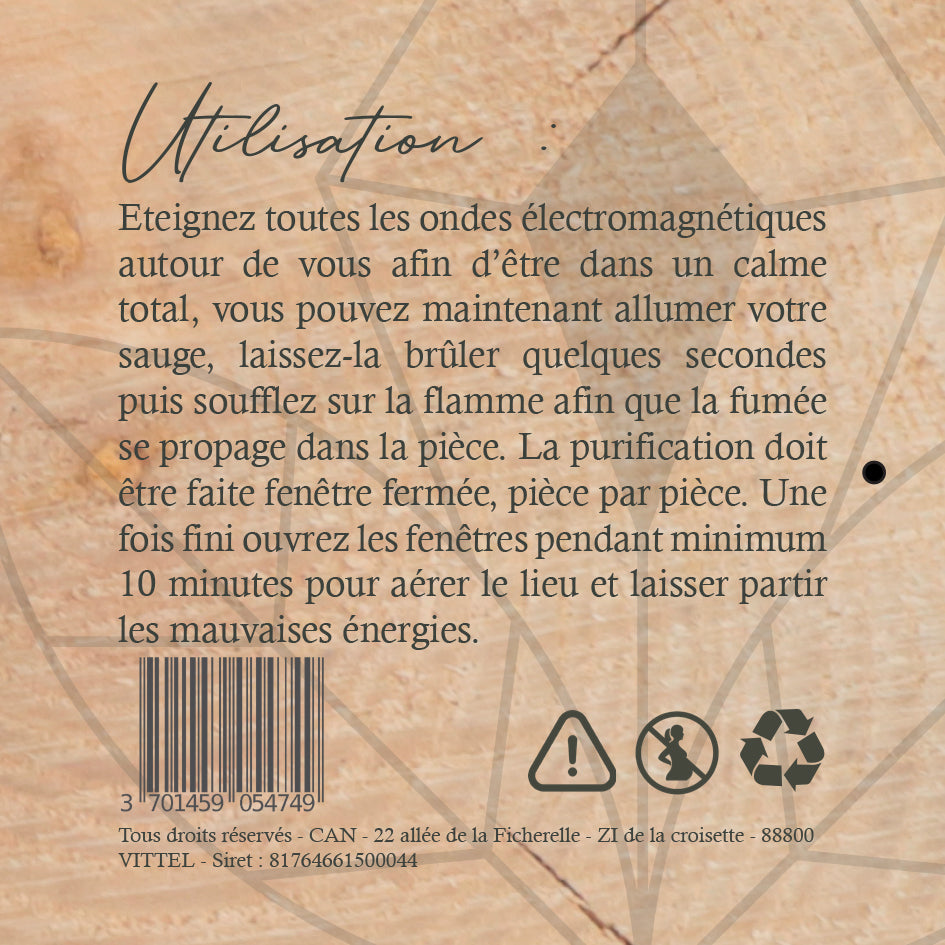 BOUQUET DE SAUGE BLANCHE - ESOTERYS