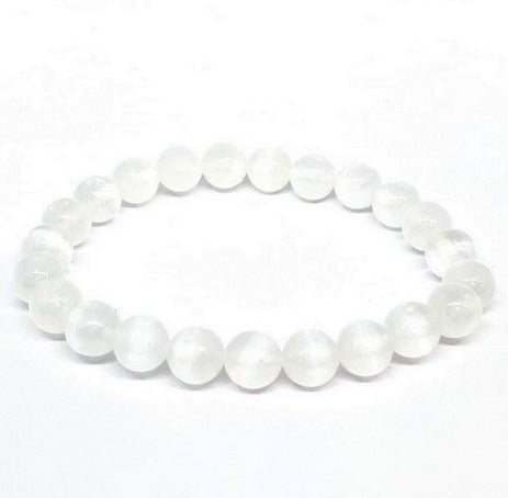 Bracelet SELENITE Qualité A (8mm) - ESOTERYS