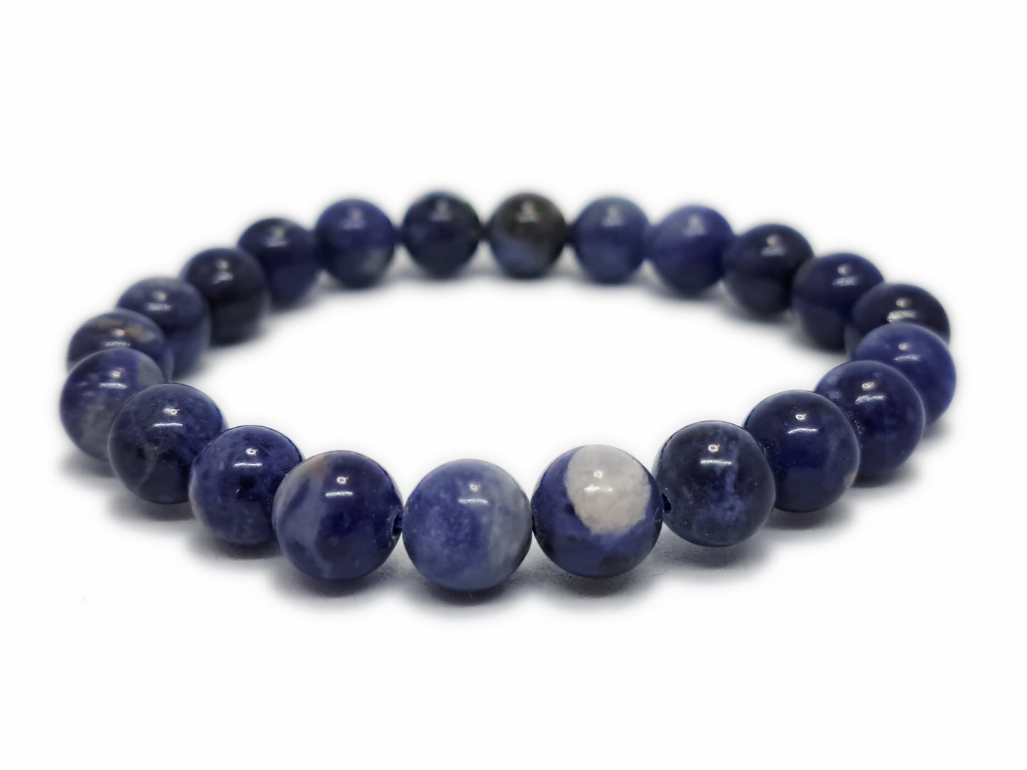 Bracelet SODALITE Qualité A (8mm) T2 - ESOTERYS
