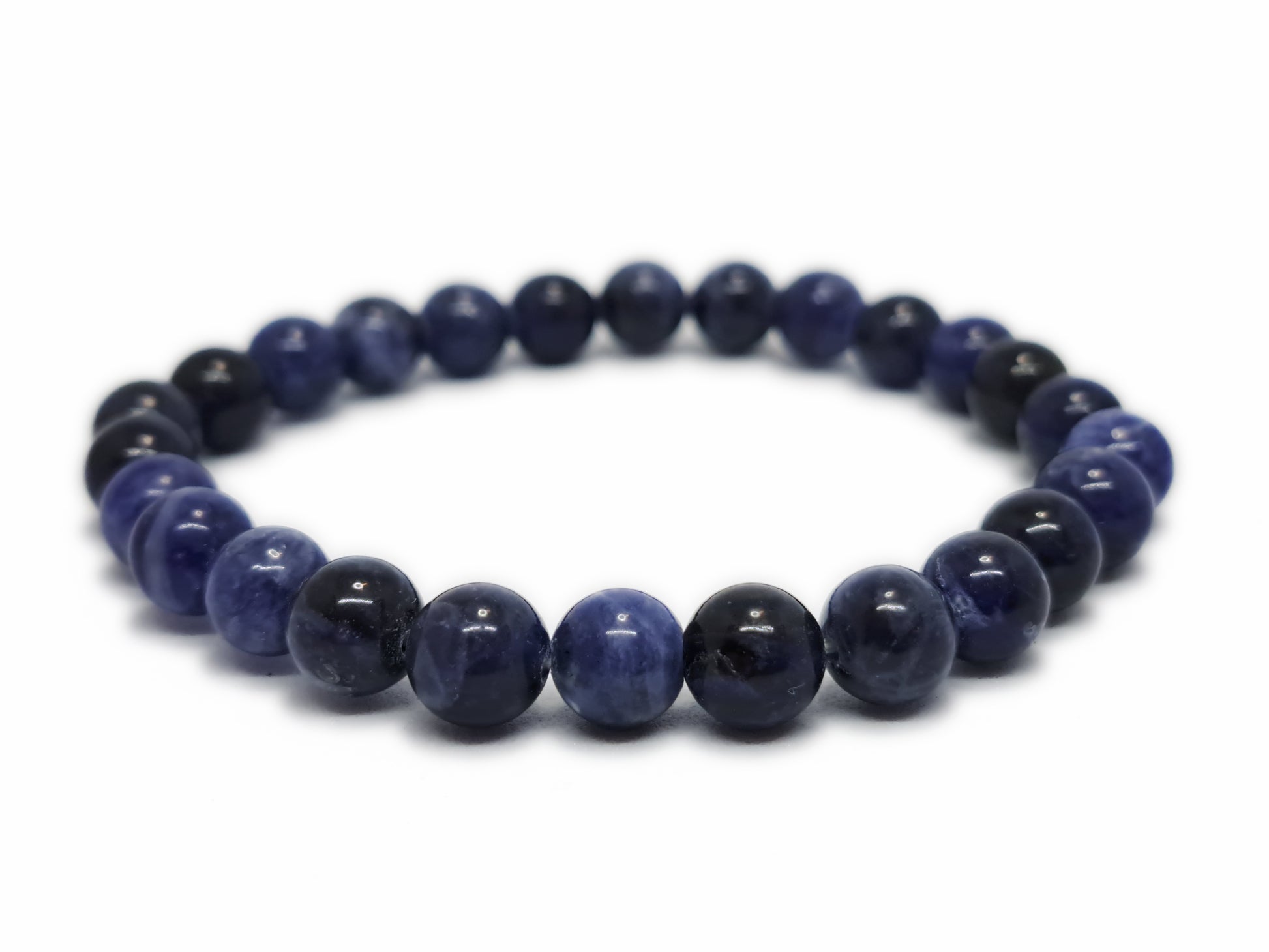 Bracelet SODALITE Qualité A BRESIL (8mm) - ESOTERYS