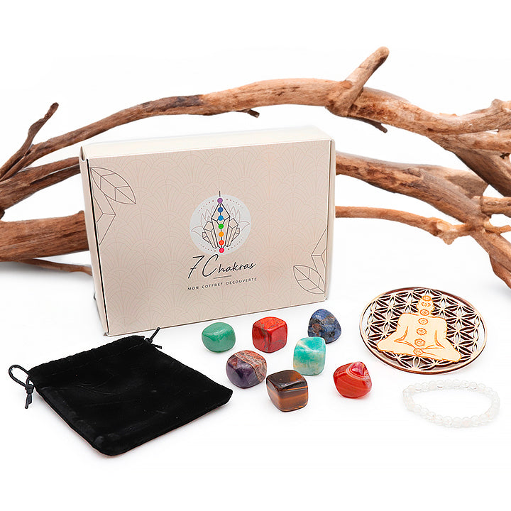 Coffret Découverte “7 Chakras” – Harmonie & Alignement Énergétique