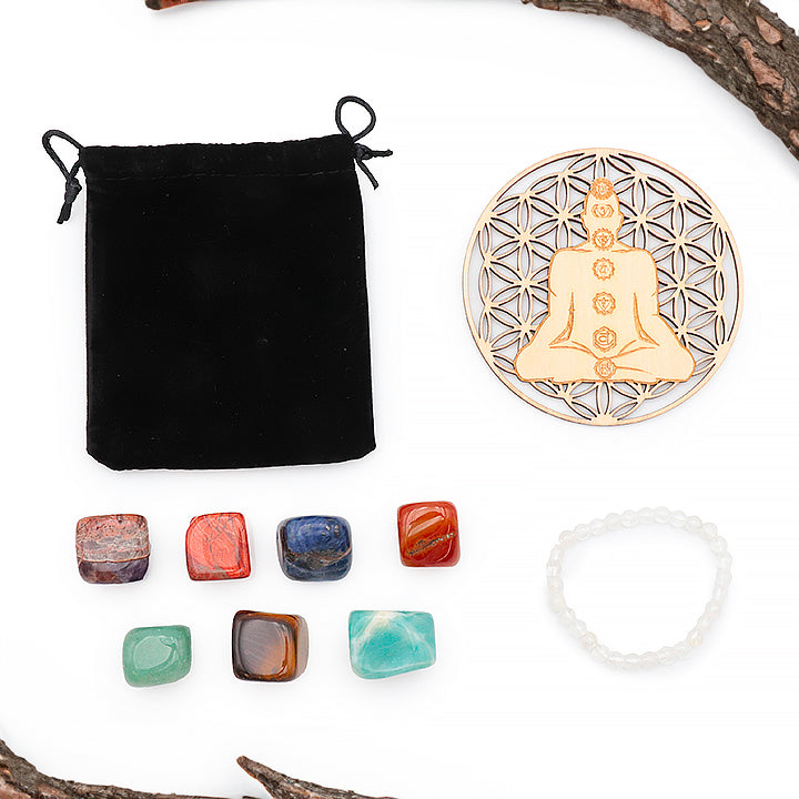 Coffret Découverte “7 Chakras” – Harmonie & Alignement Énergétique