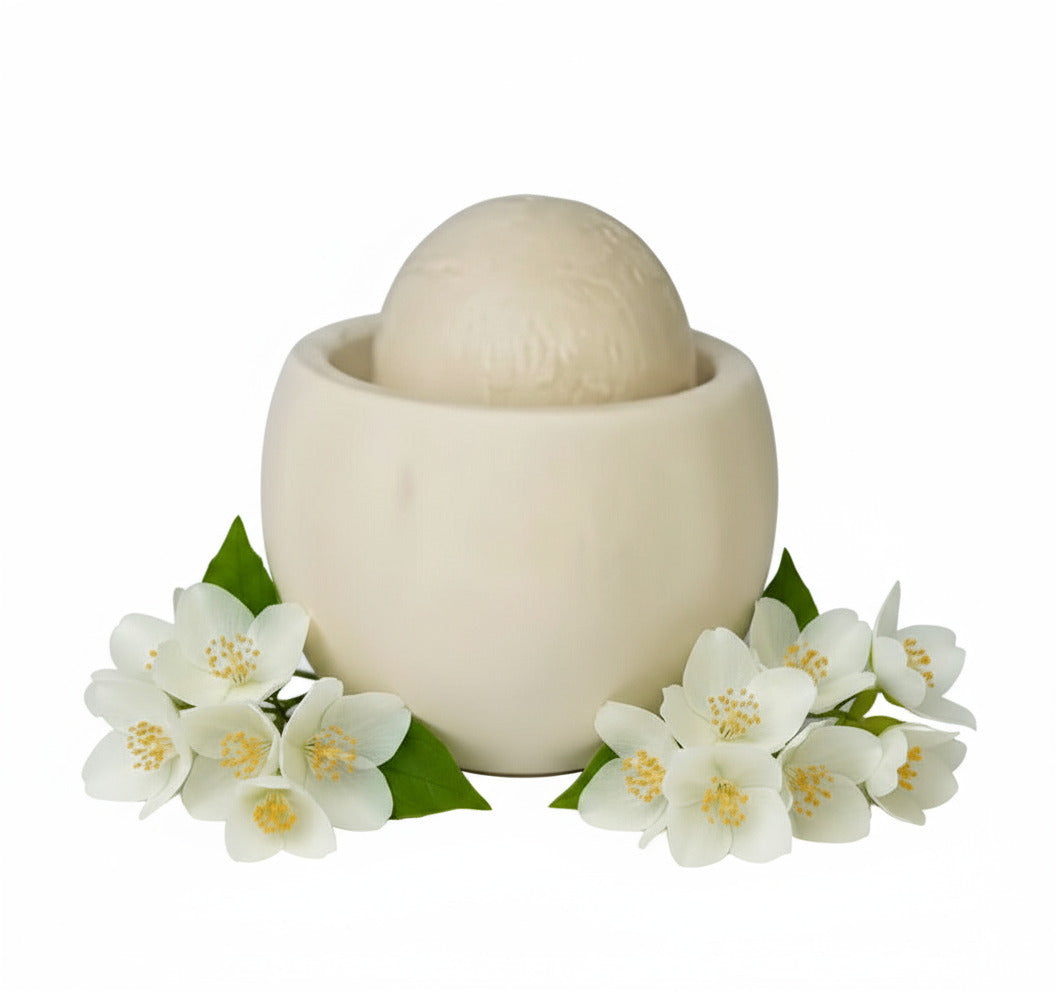 Diffuseur d’Huile Essentielle en Bois Massif – Petit Bol Rond Naturel