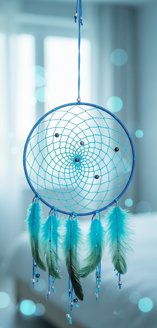 Attrape-rêves “Libération Mentale” – Sodalite - 100 % artisanale, création unique