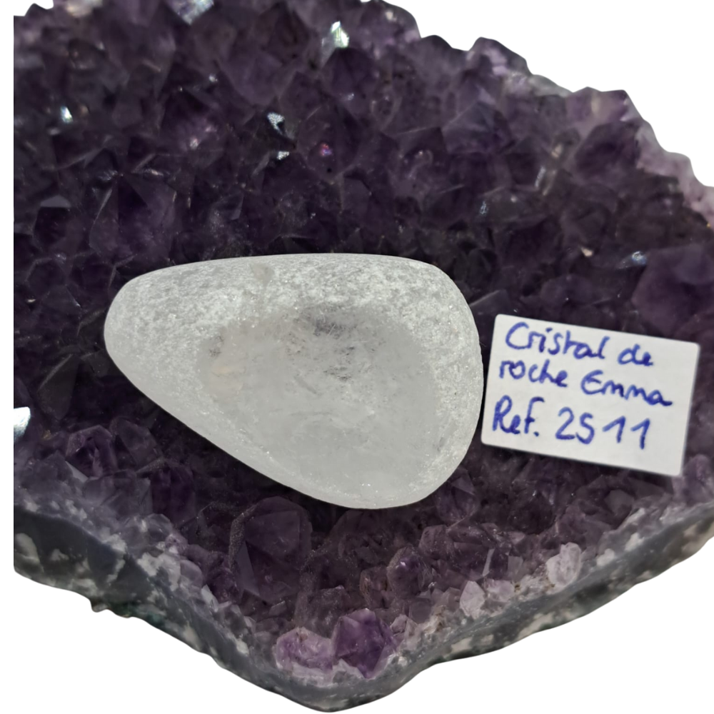 Cristal de Roche “Emma”– Pierre des Voyants - Pièces Uniques référencée