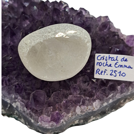 Cristal de Roche “Emma”– Pierre des Voyants - Pièces Uniques référencée