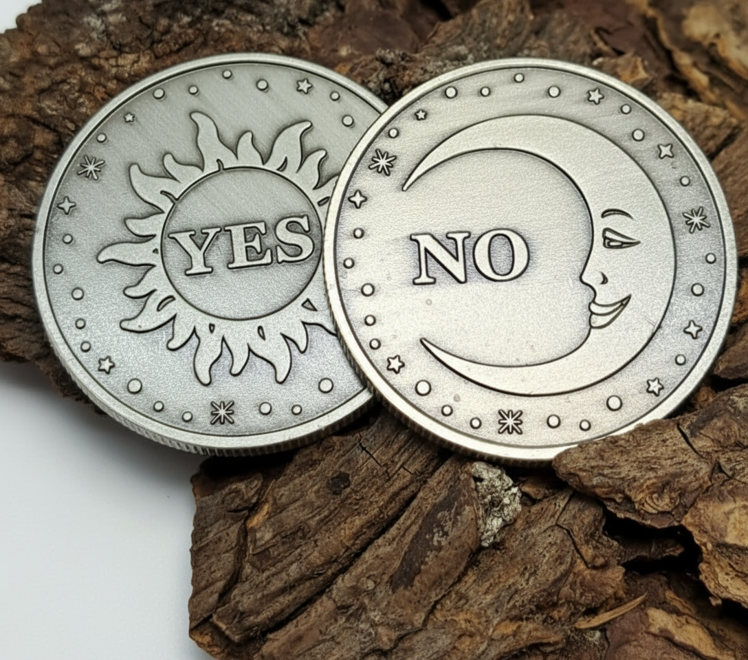Pièce de Décision Oui / Non – Soleil & Lune