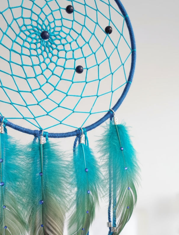 Attrape-rêves “Libération Mentale” – Sodalite - 100 % artisanale, création unique